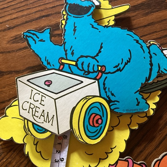 Vintage Sesame Street birthday wall art five piece set - Picture 4 of 7